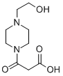 3-[4-(2-HYDROXY-ETHYL)-PIPERAZIN-1-YL]-3-OXO-PROPIONIC ACID Structure