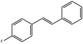 1-FLUORO-4-((E)-STYRYL)-BENZENE Structure