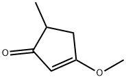 3-메톡시-5-메틸-2-사이클로펜텐-1-온 구조식 이미지