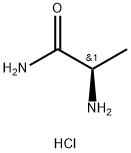 (2R)-2-Aminopropanamide hydrochloride 구조식 이미지