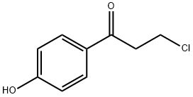 3-chloro-1-(4-hydroxyphenyl)propan-1-one Structure