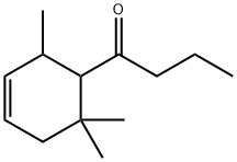 1-(2,6,6-Trimethyl-3-cyclohexen-1-yl)-1-butanone Structure