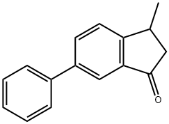 1-Indanone, 3-methyl-6-phenyl- Structure