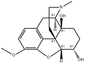14-Hydroxydihydrocodeine Structure