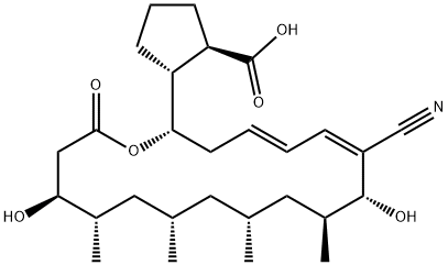 BORRELIDIN 구조식 이미지