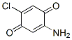 2,5-Cyclohexadiene-1,4-dione,  2-amino-5-chloro- Structure