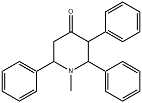 1-Methyl-2,3,6-triphenyl-4-piperidinamine 구조식 이미지