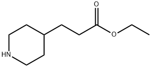 에틸3-피페리딘-4-일프로파노에이트 구조식 이미지