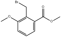 Methyl 2-bromomethyl-3-methoxybenzoate Structure