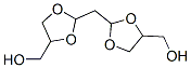 2,2'-메틸렌비스-(1,3-디옥솔란-4-메탄올) 구조식 이미지
