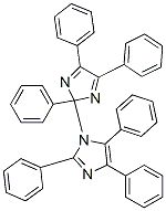 2,4,5-triphenyl-1-(2,4,5-triphenylimidazol-2-yl)imidazole Structure