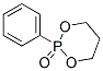 2-Phenyl-1,3,2-dioxaphosphorinane 2-oxide Structure