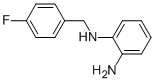 1-N-[(4-fluorophenyl)methyl]benzene-1,2-diamine Structure