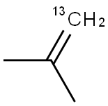 2-METHYLPROPENE-1-13C Structure