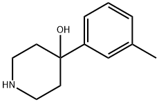 4-M-TOLYL-PIPERIDIN-4-OL Structure