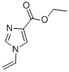 1H-이미다졸-4-카르복실산,1-에테닐-,에틸에스테르(9CI) 구조식 이미지