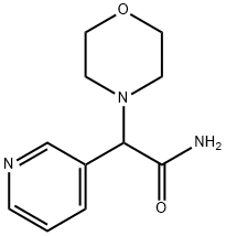 2-Morpholin-4-yl-2-pyridin-3-ylacetamide Structure