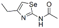 아세트아미드,N-(4-에틸-2-셀레나졸릴)-(9CI) 구조식 이미지
