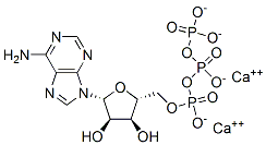 아데노신5'-삼인산칼슘염 구조식 이미지
