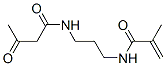 N-(3-Acetoacetamidopropyl)methacrylamide Structure