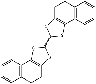 BIS(4,5-DIHYDRONAPHTHO[1,2-D])TETRATHIAFULVALENE Structure