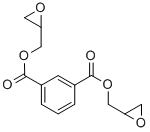 bis(2,3-epoxypropyl) isophthalate  Structure
