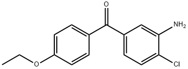 (3-Amino-4-chlorophenyl)(4-ethoxyphenyl)methanone 구조식 이미지