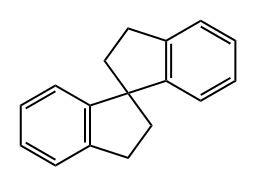 1,1-Spirobiindan Structure