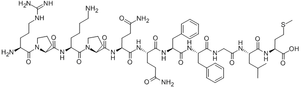 SUBSTANCE P 구조식 이미지