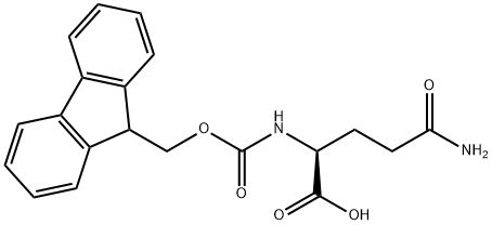 Nalpha-FMOC-L-Glutamine Structure