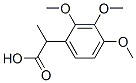 2-(2,3,4-트리메톡시페닐)프로피온산 구조식 이미지