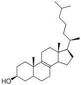 Cholest-8-en-3-ol,(3.베타. 구조식 이미지