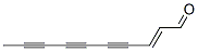 (E)-2-데센-4,6,8-트리인-1-알 구조식 이미지