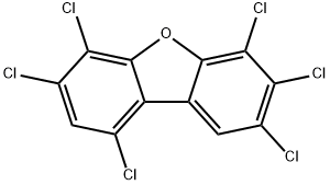 1,3,4,6,7,8-HXCDF Structure