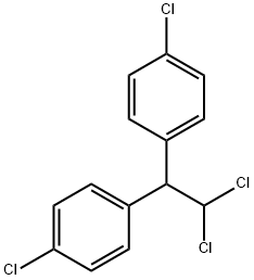 1,1-Bis(4-chlorophenyl)-2,2-dichloroethane Structure