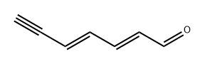 (2E,4E)-2,4-Heptadiene-6-ynal Structure