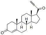 17 beta-(1-oxo-2-propynyl)androst-4-en-3-one Structure