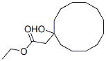 ethyl 1-hydroxycyclododecaneacetate Structure