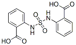 (sulphonyldiimino)bisbenzoic acid Structure