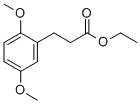 3-(2,5-다이메톡시-페닐)-프로피온산에틸에스테르 구조식 이미지