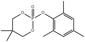5,5-dimethyl-2-(2,4,6-trimethylphenoxy)-1,3,2-dioxaphosphorinane 2-oxide 구조식 이미지