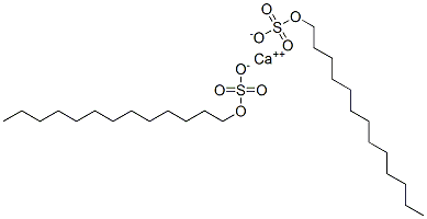 칼슘트리데칸-1-일황산염 구조식 이미지