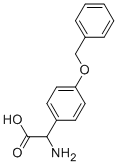 AMINO-(4-BENZYLOXY-PHENYL)-ACETIC ACID Structure