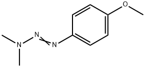 1-(4-METHYLOXYPHENYL)-3,3-DIMETHYLTRIAZENE Structure