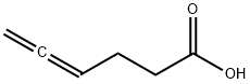 HEXA-4,5-DIENOIC ACID Structure