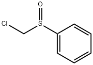 CHLOROMETHYL PHENYL SULFOXIDE 구조식 이미지