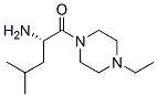 Piperazine, 1-[(2S)-2-amino-4-methyl-1-oxopentyl]-4-ethyl- (9CI) 구조식 이미지
