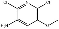 3-Pyridinamine,2,6-dichloro-5-methoxy-(9CI) Structure