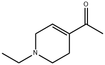 Ethanone, 1-(1-ethyl-1,2,3,6-tetrahydro-4-pyridinyl)- (9CI) Structure