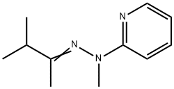 3-Methyl-2-butanone methyl(2-pyridinyl)hydrazone Structure